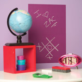 Grape Chalkboard - 2 Sheet Vinyl Peel and Stick