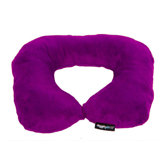 Neck Pillow in Microsuede Grape