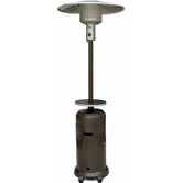 Tall Propane Patio Heater with Table