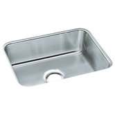 McAllister No Holes Undermount Single Bowl Kitchen Sink