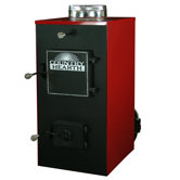 Wood/Coal Furnace 30" Firebox with Draft Kit and Twin 550 CFM Blowers