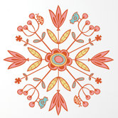 Spot Mandala Wall Sticker