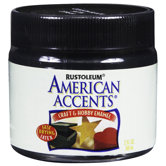 American Accents&reg; Canyon Black Stain Craft & Hobby Brush Enamal Paint