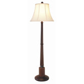 Montgomery One Light Floor Lamp in Dark Cherry