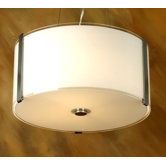 Apollo 3 Light Drum Pendant
