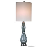 Polaria One Light Table Lamp in Brushed Nickel