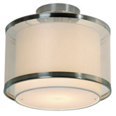 Lux Medium Semi Flush Mount