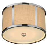 Butler 2 Light Flush Mount