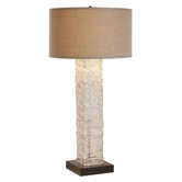 Apex Table Lamp with Latte Linen Shade