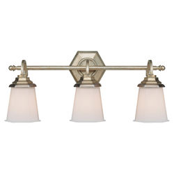 Fifth Avenue 3 Light Bath Vanity in Winter Gold