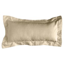 Jacquard Boudoir Pillow in Ivory