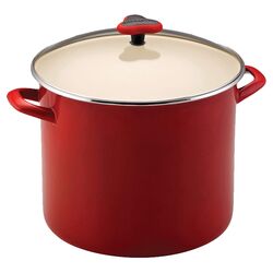 Rachael Ray 12 Qt. Stockpot in Red