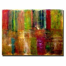 Color Panel Abstract Canvas Art by Michelle Calkins