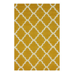 Moderna Gold Moroccan 5' x 8' Rug Moderna Gold Moroccan 5' x 8' Rug