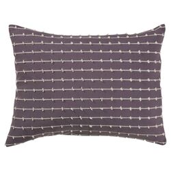 Embellished Pillow in Purple