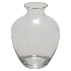 Glass Victoria Vase in Clear