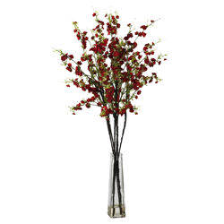 Cherry Blossom Arrangement I in Red