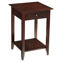 American Heritage End Table in Espresso I