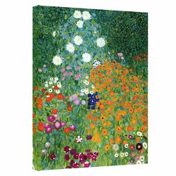 Farm Garden by Gustav Klimt