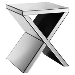 Exeter Mirrored End Table