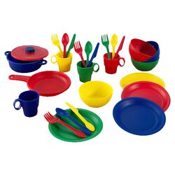 27 Piece Cookware Set in Primary