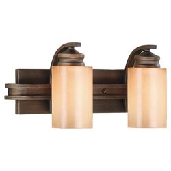 Mackenzie 2 Light Wall Sconce in Bronze