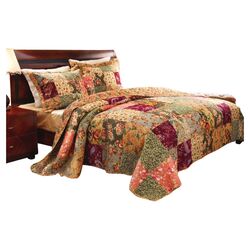Antique Country Chic Quilt Set
