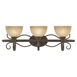 Nicole 3 Light Wall Sconce in Peppercorn