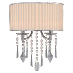 Cove 2 Light Wall Sconce I in Chrome