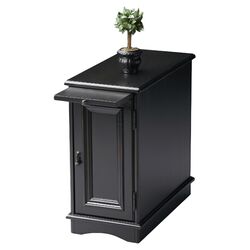 Chairside Cabinet in Black Licorice