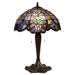 Tiffany Victorian Table Lamp in Copper Tiffany Victorian Table Lamp in Copper