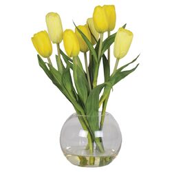 Tulip Arrangement in Yellow