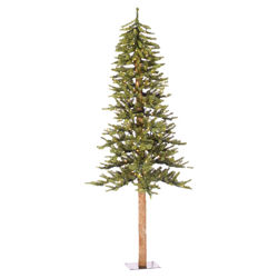 Natural Alpine 7' Christmas Tree with Clear Lights