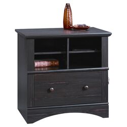 Harbor View Lateral File Cabinet in Antique Black
