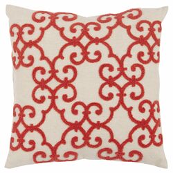 Sonya Pillow in Coral (Set of 2)