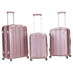 Sonic 3 Piece Luggage Set in Pink