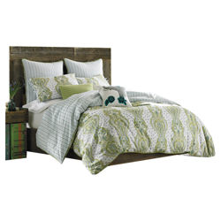 Coriander Comforter Set in Moss