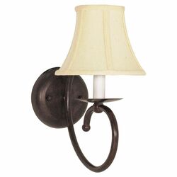 Mericana 1 Light Wall Sconce in Old Bronze
