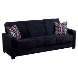Convert-a-Couch Sleeper Sofa in Black