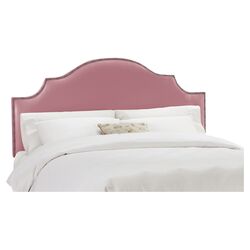 Madeira Headboard in Shantung Woodrose