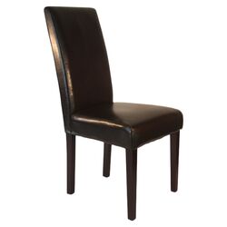 Villa Parsons Chair in Dark Brown (Set of 2)