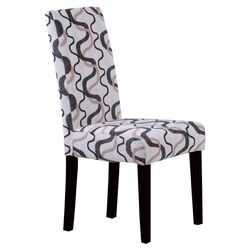 Groovy Parsons Chair in Black & White (Set of 2)