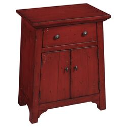 Rustic Cabinet in Hainan Red