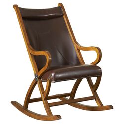Spencer Rocking Chair in Brown