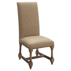 Side Chair in Beige (Set of 2)