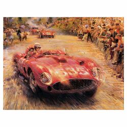 535 Racer Canvas Art