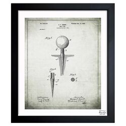 Golf Tee 1988 Framed Art