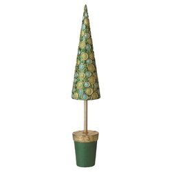 Confetti Topiary Tree in Green