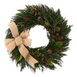 Vintage Holiday Wreath