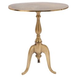 End Table in Gold